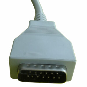 Cable de paciente ECG con distribuidor inspeccionable, conexión snap Bosch, Picker, Cambridge, Nihon-Kohden FIAB · Ref. F5736C