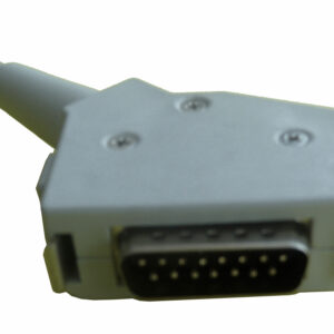Cable de paciente ECG con distribuidor inspeccionable, conexión snap Fukuda Denshi FIAB · Ref. F5747C
