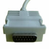 Cable de paciente ECG con distribuidor inspeccionable, conexión snap Burdick/Quinton, Siemens FIAB · Ref. F5748RC