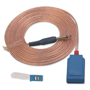 Cable de conexión para placa neutra desechable L 500 cm, 6,3 mm mono jack FIAB · Ref. F7902