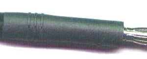 Cable de conexión para placa neutra desechable L 500 cm, double 4 mm plug FIAB · Ref. F7902/24