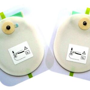 Par de electrodos de estimulación cardiaca externa para adulto Physio-Control FIAB · Ref. F7973