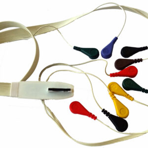 Cable de paciente ECG sin distribuidor, conexión snap Mortara FIAB · Ref. F8750