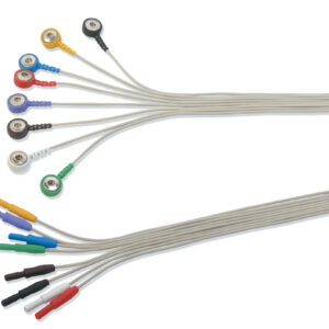 Latiguillo ECG L 60 cm, 1,5 mm DIN socket FIAB · Ref. F9022D