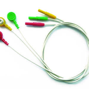 Kit de latiguillos ECG L=60 cm FIAB · Ref. F9022D/KITX