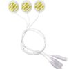 Electrodo ECG desechable precableado pediátrico/neonatal, de espuma 23x30 mm, 10 cm wire FIAB · Ref. F9053N/10