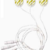 Electrodo ECG desechable precableado pediátrico/neonatal, de espuma 23x30 mm, 55 cm wire FIAB · Ref. F9053N/55