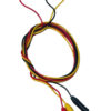 Electrodo ECG desechable precableado pediátrico/neonatal, de tejido sin tejer 20x15 mm, 50 cm wire FIAB · Ref. F9057PR