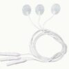 Electrodo ECG desechable precableado pediátrico/neonatal, de tejido sin tejer 20x15 mm, 50 cm wire, radiolucent FIAB · Ref. F9057PRRM