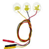 Electrodo ECG desechable precableado pediátrico/neonatal, de espuma 23x30 mm, 60 cm wire FIAB · Ref. F9058N/60