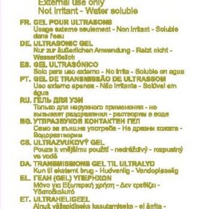 Gel transparente para ecografía e IPL 20 ml pouch FIAB · Ref. G002