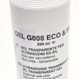 Gel transparente para ecografía e IPL 260 ml bottle FIAB · Ref. G008