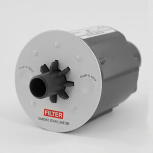 Filtro ULPA rojo (20 horas) GIMA – Recambio para evacuador de humos quirúrgicos 30450 desde S.N. 0216383 (Ref. 30451)