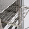 Cajón de alambre de acero inox modelos 170-200-250-400 — accesorio Fiocchetti