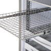 Cajón de alambre de acero inox modelos 170-200-250-400 — accesorio Fiocchetti