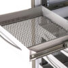 Cajón de aluminio sin separadores modelo 500 — accesorio Fiocchetti