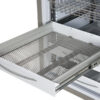 Cajón de aluminio sin separadores modelo 600 2T — accesorio Fiocchetti
