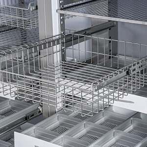 Cesta de acero inox — accesorio Fiocchetti