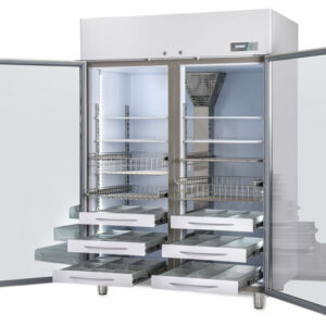 Frigorífico con puerta de vidrio Fiocchetti MEDIKA 1500
