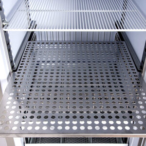 Rejilla de acero inoxidable perforada para modelos 170-200-250-400 — accesorio Fiocchetti