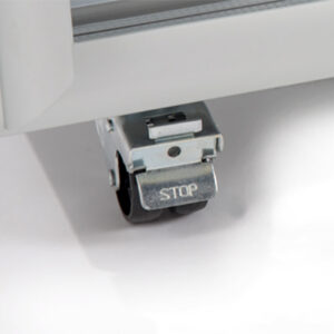 Ruedas (2 con frenos) para mod. 100-140-280 — accesorio Fiocchetti