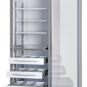 Congelador con puerta de vidrio Fiocchetti VISION 400