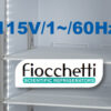 Voltaje 115V/1~/60Hz — accesorio Fiocchetti