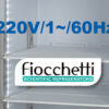 Voltaje 220V/1~/60Hz — accesorio Fiocchetti
