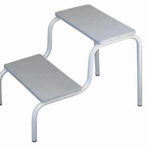 FOOT STOOL - two steps - painted