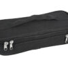 Funda blanda multiusos GIMA para estetoscopio y accesorios de enfermería – Negro, 28 x 12,5 x 6,5 cm (Ref. 27137)