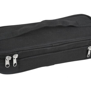 Funda blanda multiusos GIMA para estetoscopio y accesorios de enfermería – Negro, 28 x 12,5 x 6,5 cm (Ref. 27137)
