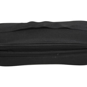 Funda blanda multiusos GIMA para estetoscopio y accesorios de enfermería – Negro, 28 x 12,5 x 6,5 cm (Ref. 27137)