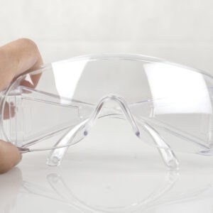 Gafas de Protección Ocular POLYSAFE Medical GIMA – Autoclavables con Caja Individual, Visera Superior y Laterales (EN 166:2001) | Ref. 25660