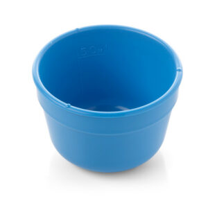 Gallipot / Bol de lociones 60 mm de plástico, graduado 50 ml – GIMA (Ref. 37730)