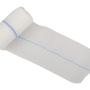 Gasa en cinta de algodón 100% radiopaca (X-Ray) 5 m x 7,5 cm – Sulfato de bario aprox. 60% – Caja de 8 unidades – Ref. GIMA 59433