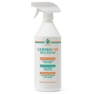 Germocid Multiuso Spray 750 ml - Desinfectante-Detergente GIMA | Caja de 12 uds. (Ref. 36579)