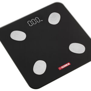 GIMAFIT BODY FAT SCALE with Bluetooth - black