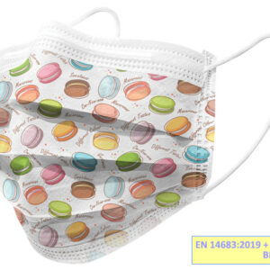 GISAFE 98% FILTERING SURGEON MASK 3 PLY type IIR with loops