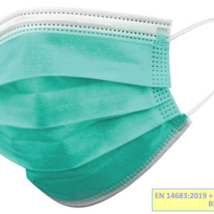 GISAFE 98% FILTERING SURGEON MASK 3 PLY type IIR with loops