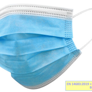 GISAFE 98% FILTERING SURGEON MASK 3 PLY type IIR with loops