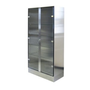 GLASS-INOX CABINET