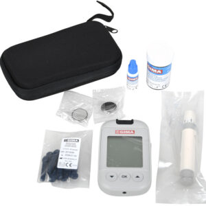 Glucómetro GIMA Glucose Monitor Kit mg/dL | Ref. 24110 | Kit de Autocontrol de Glucosa (GB, FR, IT, ES, PT, DE)