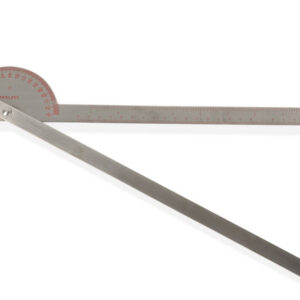 Goniómetro de brazos extra largos 180° de acero inoxidable (35 cm / 14") – GIMA (Ref. 24904)