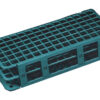 Gradilla para tubos de ensayo Ø 12-13 mm con 90 posiciones – Polipropileno autoclavable – Caja de 5 uds. (GIMA 37935)