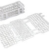 Gradilla para tubos de ensayo Ø 16 mm – 60 posiciones, polipropileno autoclavable | GIMA (Ref. 37936)