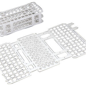 Gradilla para tubos de ensayo Ø 16 mm – 60 posiciones, polipropileno autoclavable | GIMA (Ref. 37936)
