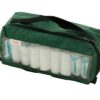 GREEN BIG POUCH WITH HANDLE