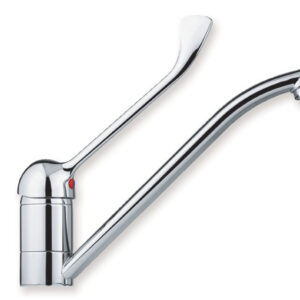 Grifo Mezclador Cromado para Encimeras GIMA MOBILE SPACE | Accesorio de Mobiliario de Consulta | Ref. GM45459