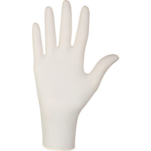 Guantes de Látex de Examen Médico SANTEX® Prepolvorizados GIMA – Ambidiestros, No Estériles, Caja de 100 uds (Tallas S, M, L y XL)
