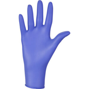 Guantes de Nitrilo NITRYLEX® BASIC Sin Polvo para Examen Médico – Azul Marino, Tallas S (6-7) a XL | GIMA (Ref. GM21790-GM21793)
